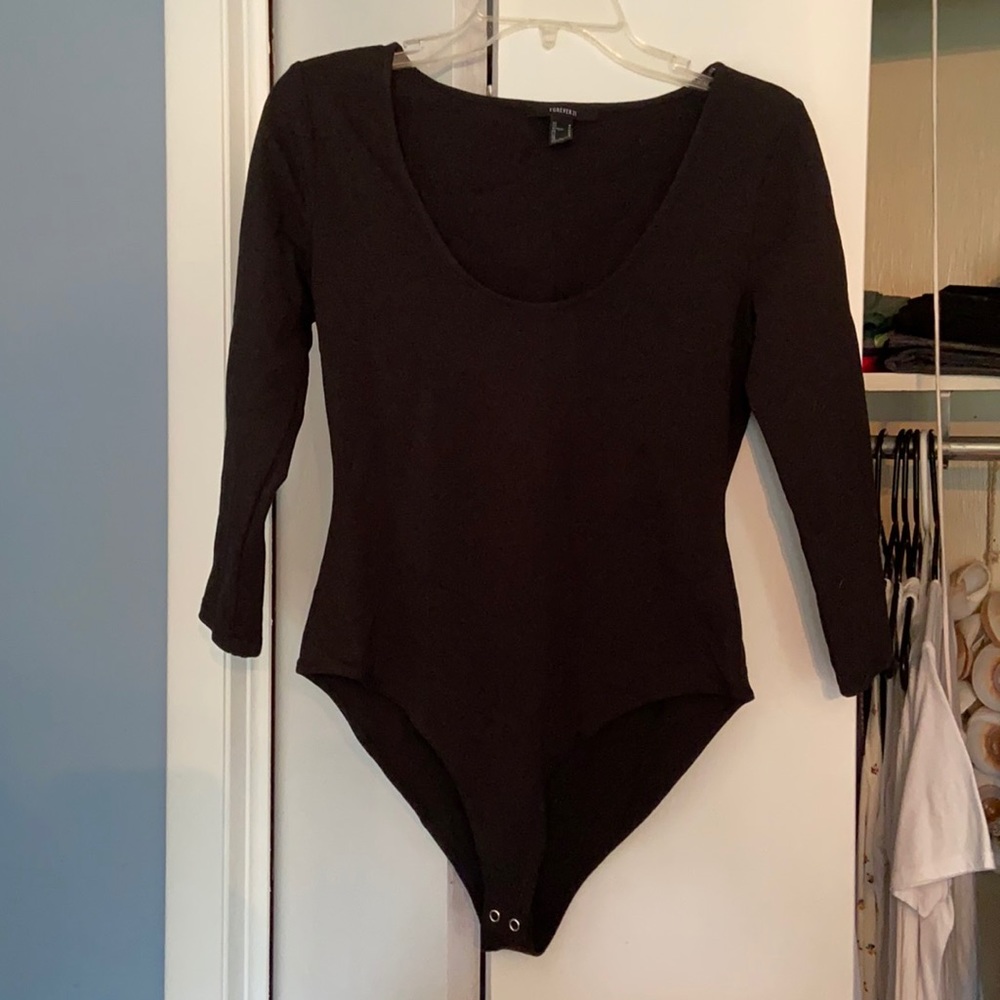 Scoop Neck Bodysuit